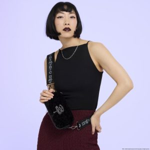 Buffy the Vampire Slayer Velvet All-Over Print Sling Crossbody Bag with Coin Bag