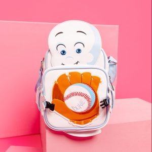 Sanrio Kuromi Monochrome Cosplay Convertible Mini Backpack & Crossbody Bag