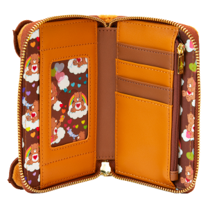 Care Bears Exclusive Tenderheart Bear Plush Cosplay Zip Around Wallet