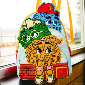 McDonald’s Vintage Fry Kids Triple Pocket Mini Backpack