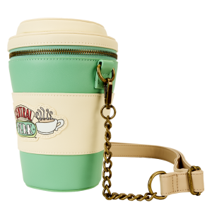 Friends Central Perk To-Go Coffee Cup Figural Scented Crossbody Bag