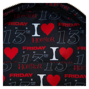 I Heart Horror Friday The 13th Mini Backpack