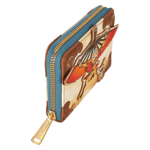 Avatar: The Last Airbender Aang Glider Staff Zip Around Wallet