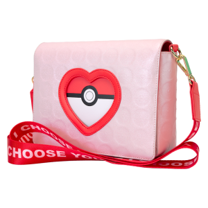 Pokémon Exclusive I Choose You Hearts Crossbody Bag
