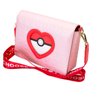Pokémon Exclusive I Choose You Hearts Crossbody Bag