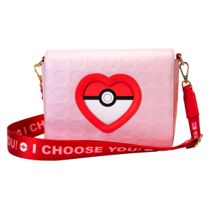 Pokémon Exclusive I Choose You Hearts Crossbody Bag