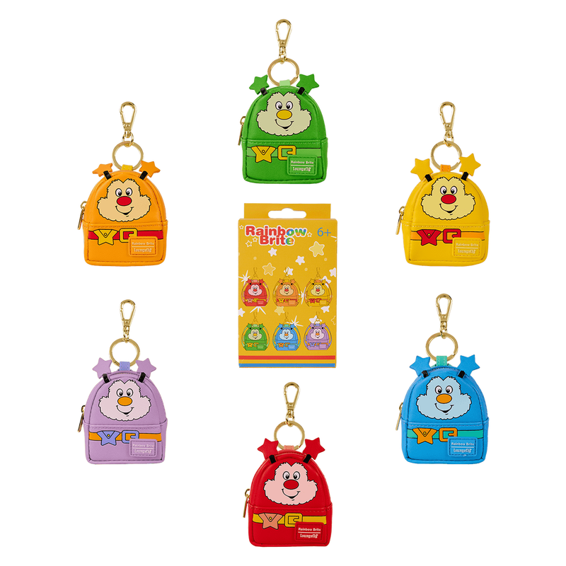 Rainbow Brite™ Rainbow Sprites Cosplay Mystery Mini Backpack Keychain Charm