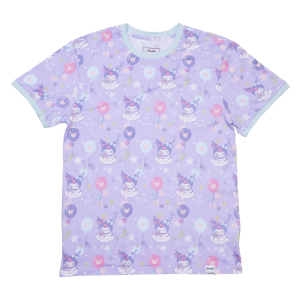 Sanrio Kuromi Carnival All-Over Print Unisex Ringer Tee 