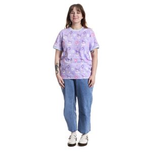 Sanrio Kuromi Carnival All-Over Print Unisex Ringer Tee 