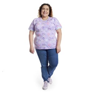 Sanrio Kuromi Carnival All-Over Print Unisex Ringer Tee 