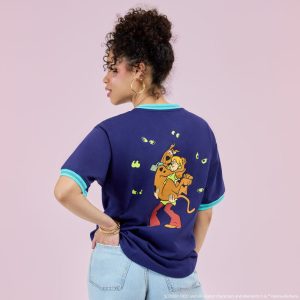 Scooby-Doo™ & Shaggy Glow Unisex Ringer Tee