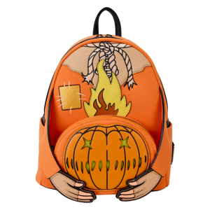 Trick ‘R Treat Flaming Pumpkin Head Sam Light Up Glow Mini Backpack