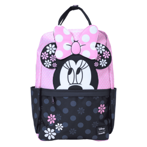 Minnie Mouse Floral Rock The Dots Nylon Full-Size Backpack