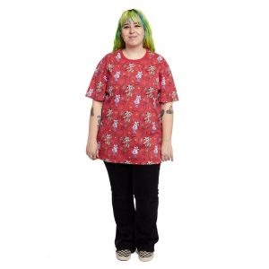 Western Mickey & Minnie Lasso All-Over Print Unisex Tee 