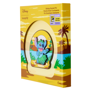 SDCC Limited Edition Stitch 3" Collector Box Pin