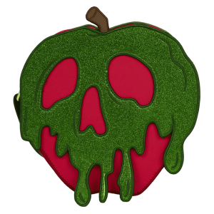 Snow White and the Seven Dwarfs Exclusive Evil Queen Poison Apple Glitter Crossbody Bag