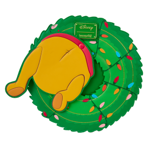 Winnie The Pooh Stuck In Wreath Glow Crossbody Bag