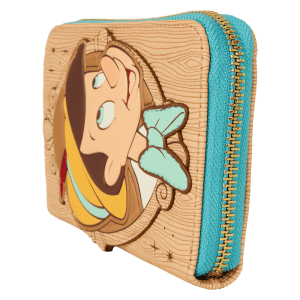 Pinocchio Cameo Zip Around Wallet